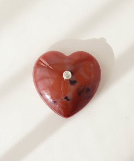 PLANET INCENSE HOLDER／　 Carnelian Heart A