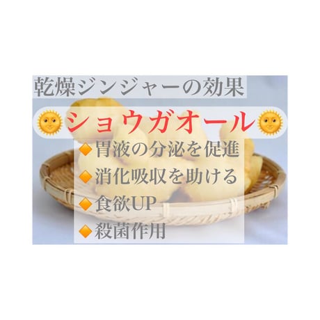 ジンジャーチップ　無添加・無農薬 natural　5gより量り売り