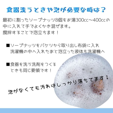 100％Natural木の実の洗剤 ソープナッツ