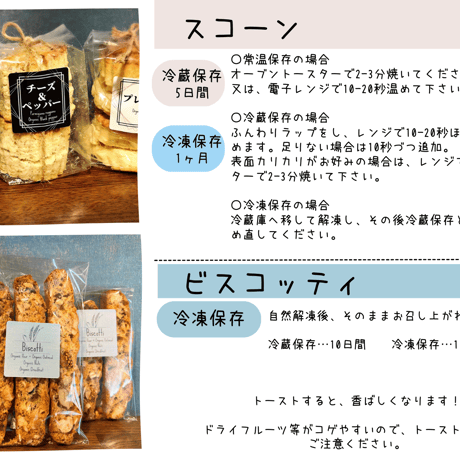 ◆毎週月曜受付◆ 無添加選べるぶちゃスコーン6個セット