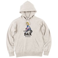 ホンダ　DAX 1969　HONDA THE PEOPLE　スウェットパーカー／オートミール