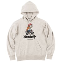 ホンダ　Monkey 1978　HONDA THE PEOPLE　スウェットパーカー／オートミール