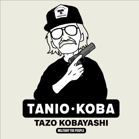 小林太三／タニオ・コバ　MILITARY THE PEOPLE　スウェット／オートミール