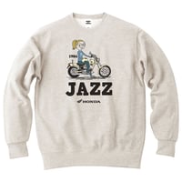 ホンダ　JAZZ 1986　HONDA THE PEOPLE　スウェット／オートミール
