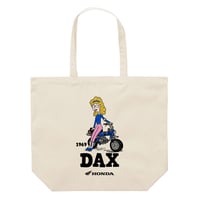 ホンダ　DAX 1969　HONDA THE PEOPLE　トートバッグ／ナチュラル