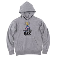 ホンダ　DAX 1969　HONDA THE PEOPLE　スウェットパーカー／ヘザーグレー