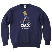 ホンダ　DAX 1969　HONDA THE PEOPLE　スウェット／ネイビー