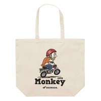 ホンダ　Monkey 1978　HONDA THE PEOPLE　トートバッグ／ナチュラル