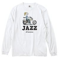 ホンダ　JAZZ 1986　HONDA THE PEOPLE　ロングスリーブTシャツ／ホワイト