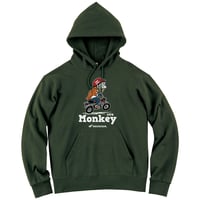 ホンダ　Monkey 1978　HONDA THE PEOPLE　スウェットパーカー／アーミーグリーン