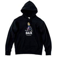 ホンダ　DAX 1969　HONDA THE PEOPLE　スウェットパーカー／ブラック