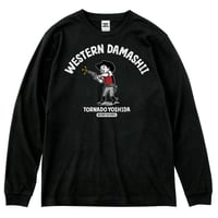 トルネード吉田　MILITARY THE PEOPLE　ロングスリーブTシャツ／ブラック