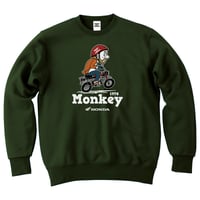 ホンダ　Monkey 1978　HONDA THE PEOPLE　スウェット／アーミーグリーン