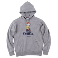 ホンダ　GORILLA 1978　HONDA THE PEOPLE　スウェットパーカー／ヘザーグレー