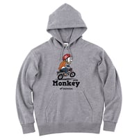ホンダ　Monkey 1978　HONDA THE PEOPLE　スウェットパーカー／ヘザーグレー