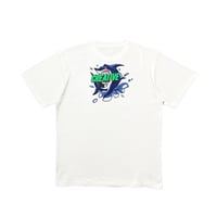 Shark flower Tee (White)