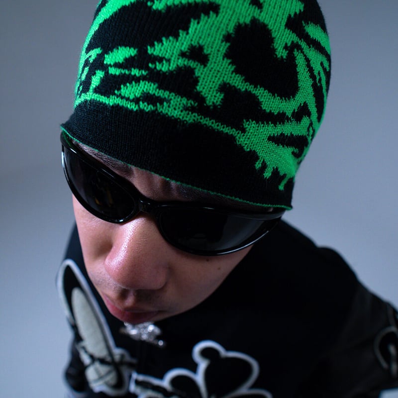 Graff Beanie (Black) | Rave Racers