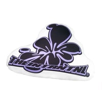 FLOWER LOGO CUSHION / PUR