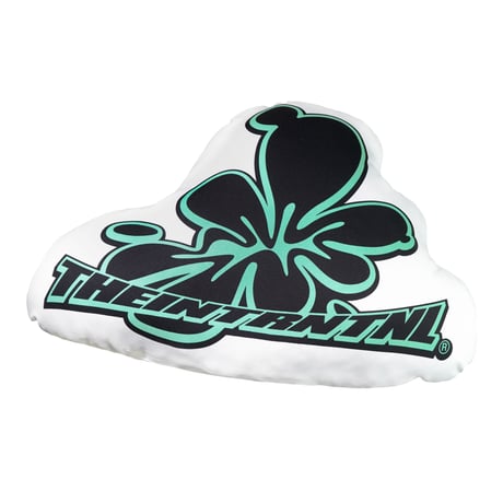 FLOWER LOGO CUSHION / GRN