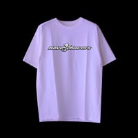 Rave Racers wide logo tee(Purple)