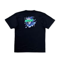 Shark flower Tee (Black)