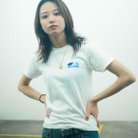 Shark flower Tee (140size White)