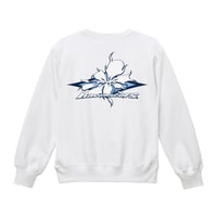 RR surf team sweat shirt (white)