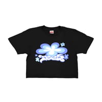 CROPPED TEE (Black）