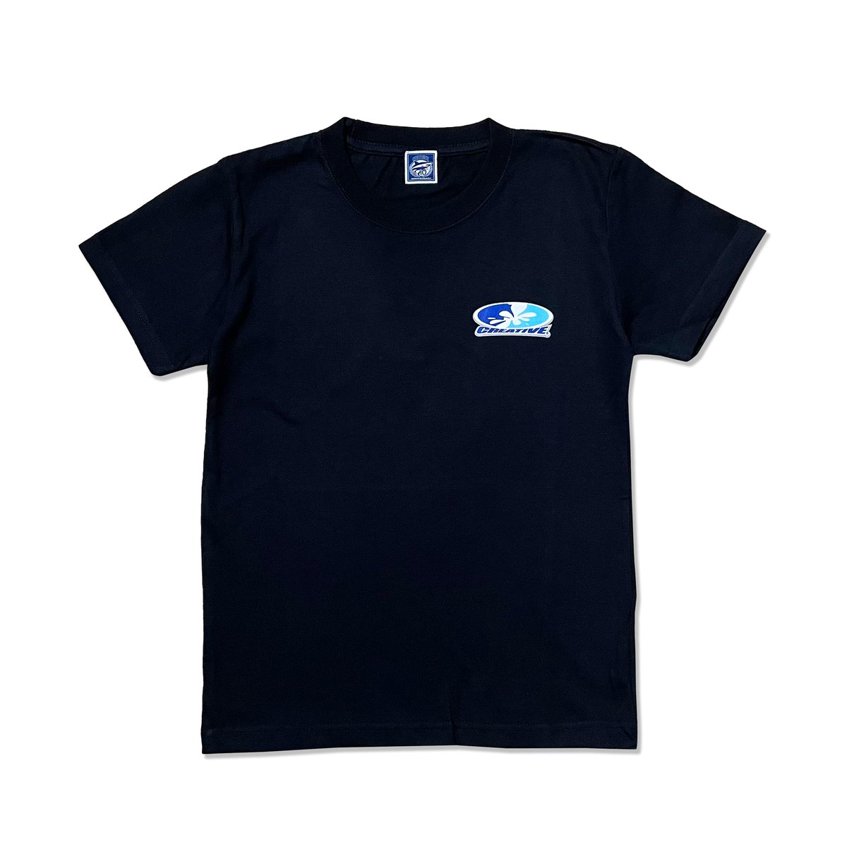 Shark flower Tee (140size Black) | Rave Racers