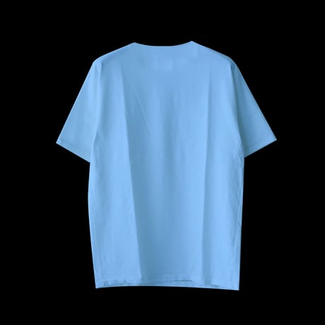 Rave Racers wide logo tee(Blue)