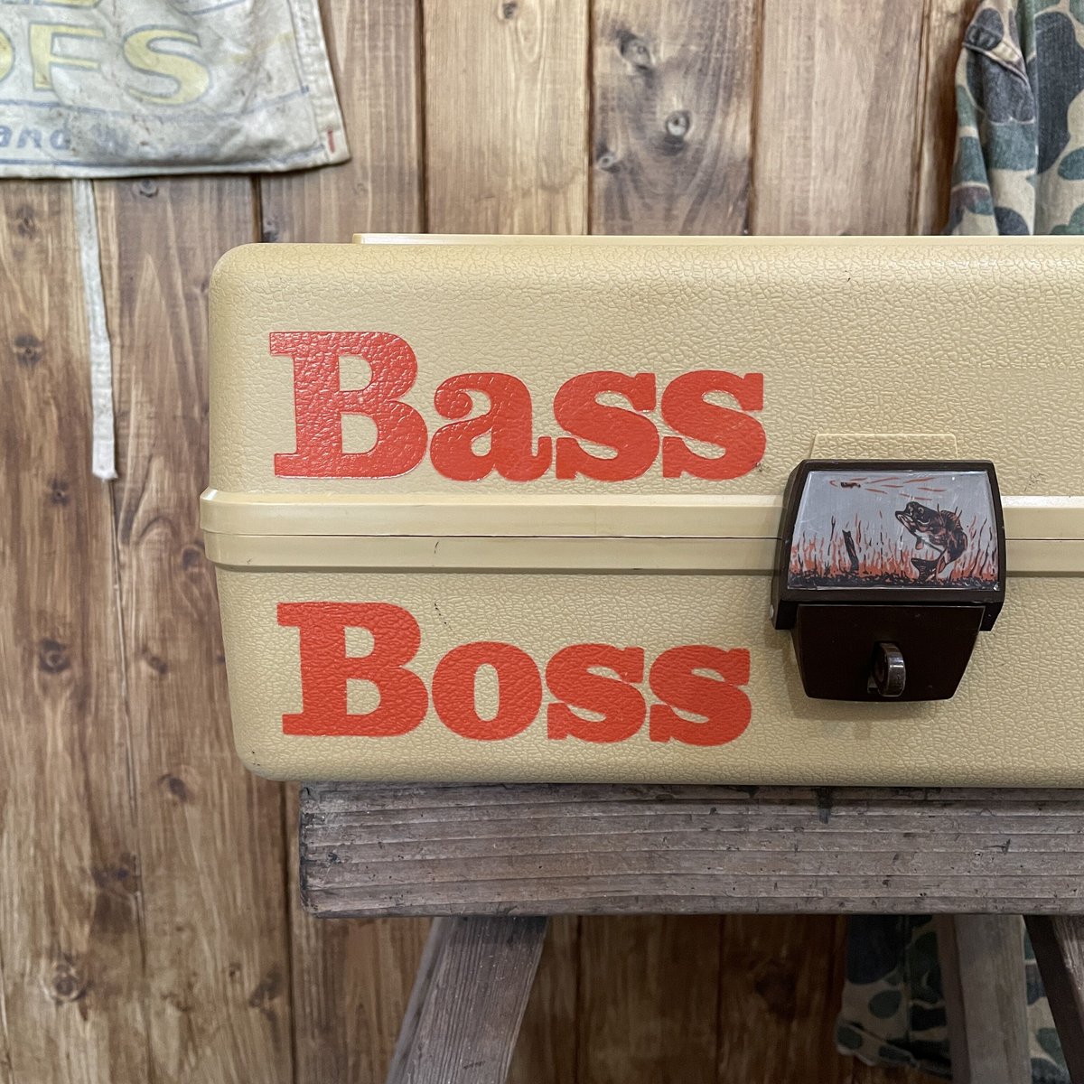 70s OLD PAL Woodstream Bass Boss Tackle Box | k