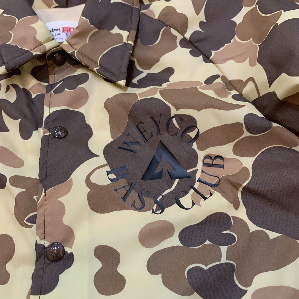 最終値下げ キングルイ USA製 コーチジャケット ダックハンターカモ 最終値下げ キングルイ USA製 コーチジャケット ダックハンター