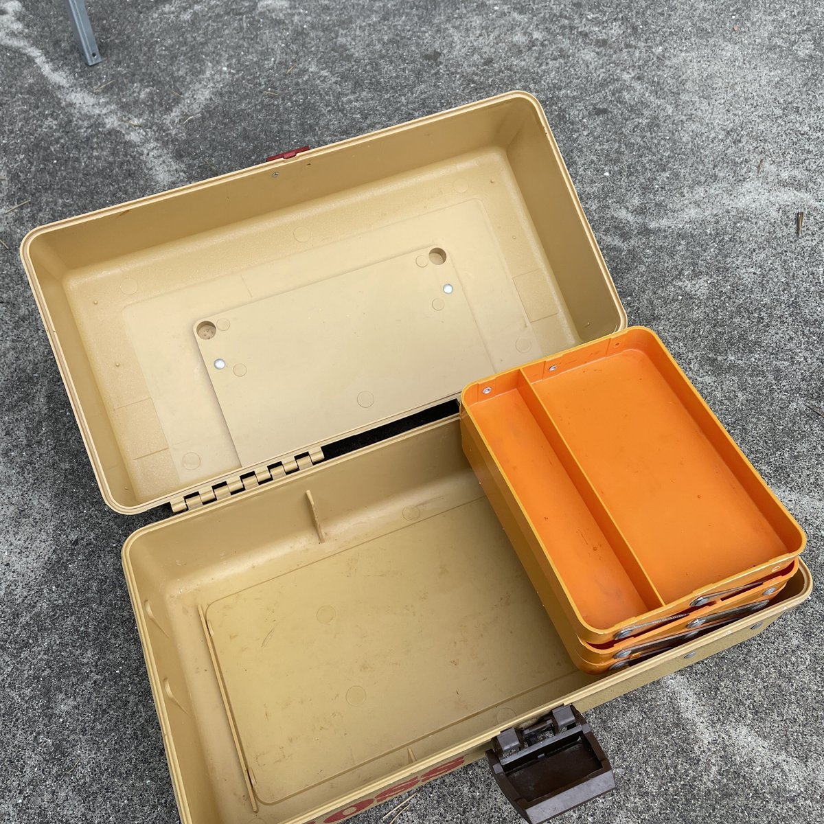 70s OLD PAL Woodstream Bass Boss Tackle Box | k