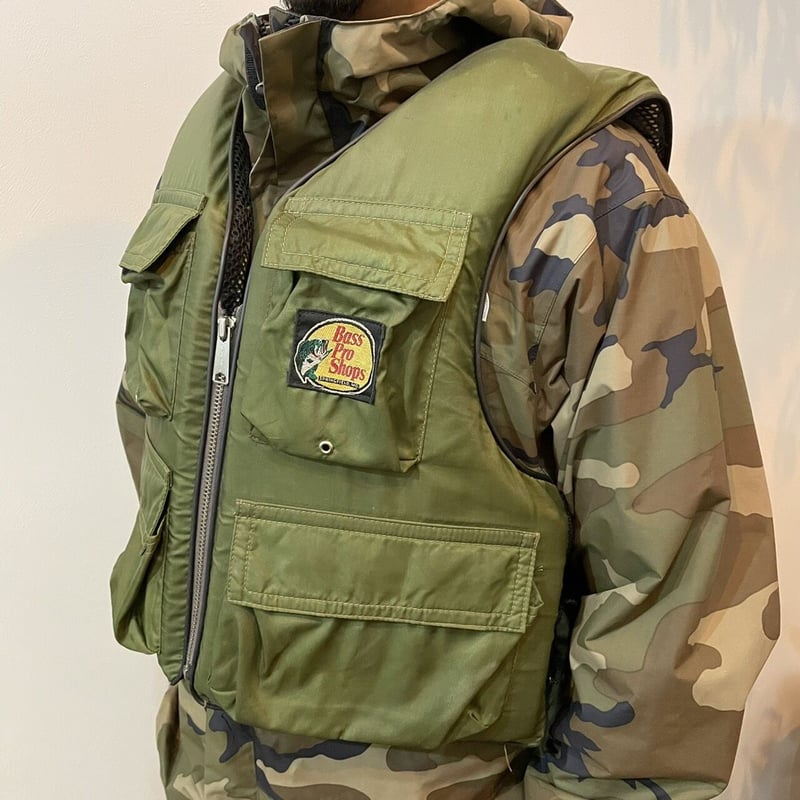 Vintage STEARNS MFG x BASS PRO SHOPS ライフジャケット |