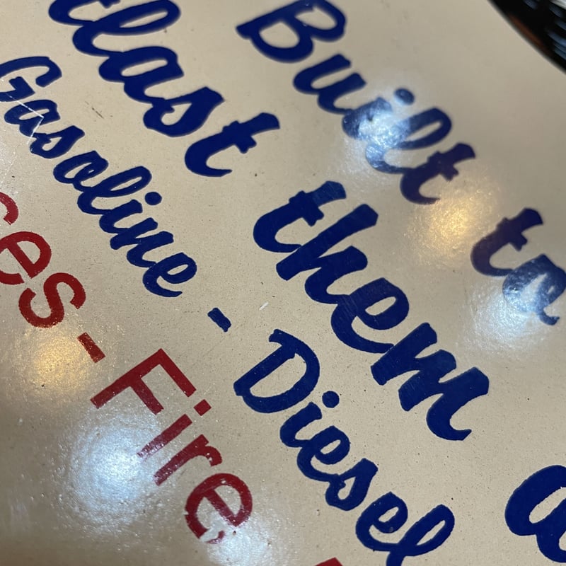 マックトラック ヴィンテージ サイン | kurokawa pier