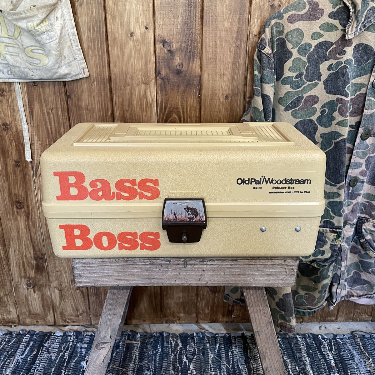 70s OLD PAL Woodstream Bass Boss Tackle Box | k 70s OLD PAL Woodstream Bass Boss Tackle Box | k