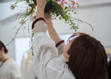 装花ワークショップ申込み