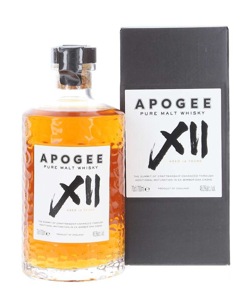 アポジーXII ピュアモルトウイスキー 12年【正規代理店/箱付き】700ml (Alc 46.3度)【ビンバー蒸留所】