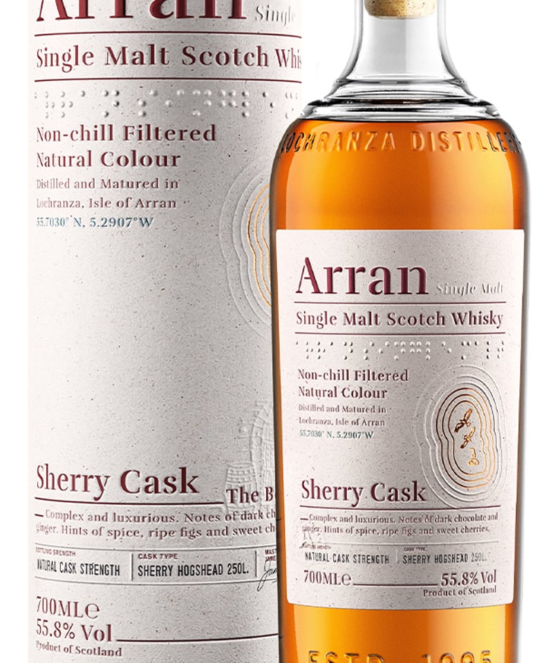 アラン シェリーカスク【並行輸入/箱付き】700ml (Alc 55.8度) | 洋酒