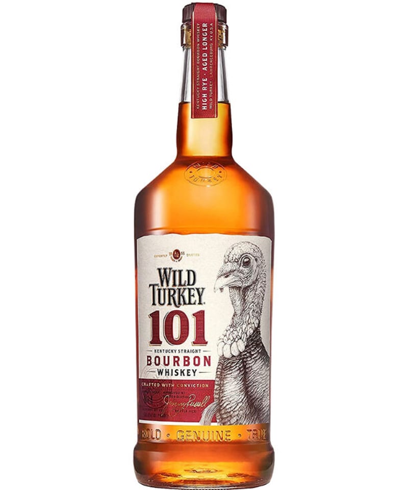 お取り寄せ】ワイルドターキー 101proof(並行輸入/箱無し) 1L(Alc 50.5 