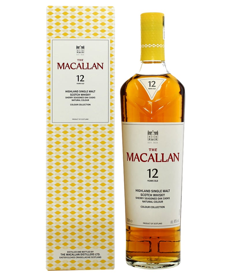 ザ マッカラン 12年(シェリー) カラーコレクション【並行輸入/箱付き