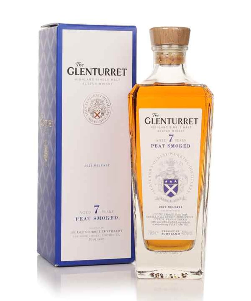 グレンタレット 7年 ピートスモークド 2023【並行輸入/箱付き】700ml