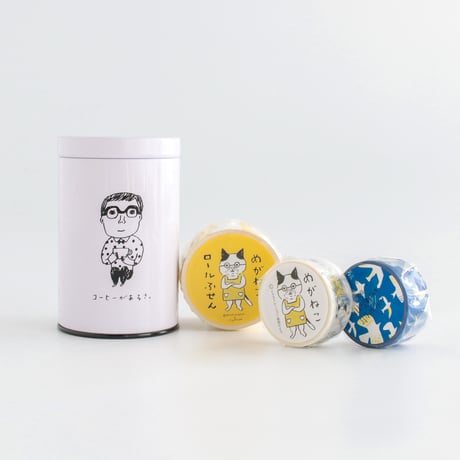 手紙舎 雑貨店|【10セット限定】柴田ケイコ 缶入りのりものセット