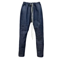 SLIM FIT DENIM TROUSER