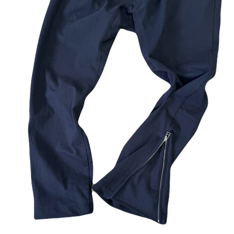 UTILITY LOUNGE PANTS - TEE FABRIC ZIP / BLACK |