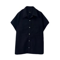 DROP SLEEVE SHIRT / BLACK