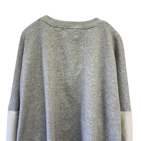 CUTOFF FRENCH TERRY L/S TEE / GRAY