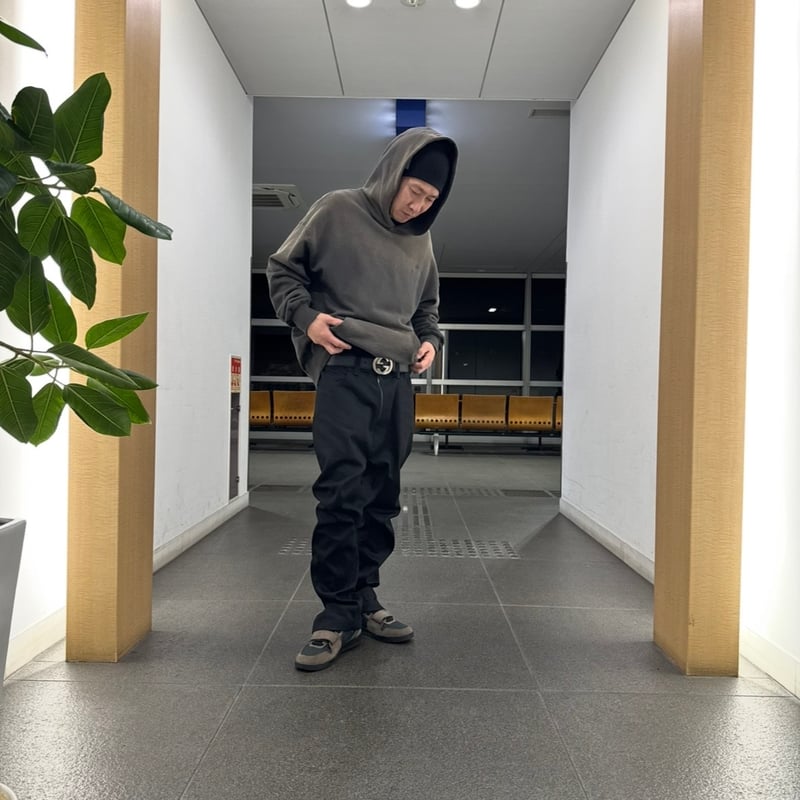 UTILITY LOUNGE PANTS - BELTED / BLACK | INDEPICT