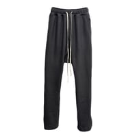 SIDE ZIP SWEAT LOUNGE PANTS / CHARCOAL
