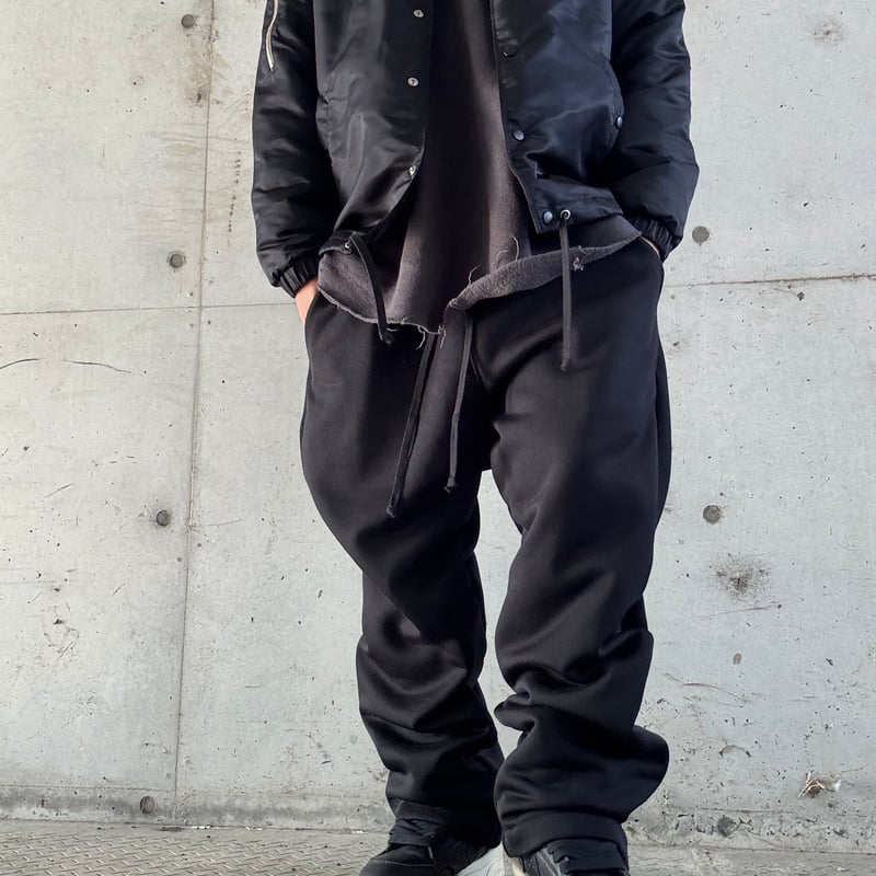 RELAX FIT SWEATPANTS / BLACK | INDEPICT